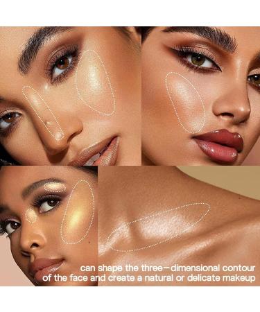 Women Makeup Highlighter Stick Cheek Face Cosmetic Liquid Makeup Stick Highlight | Makeup Cream Stick for Wedding Frifer H1 Highlight - Buy Online on GoSupps.com