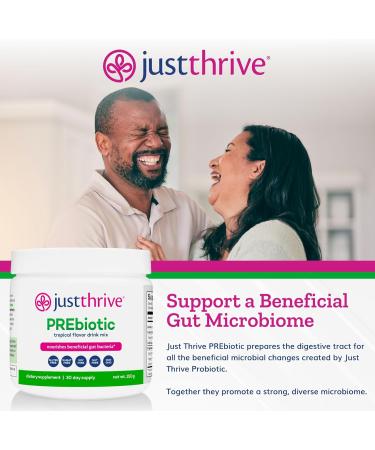 Just Thrive PREbiotic Powder - Digestive and Immune Support Supplement 150 g - Buy Online on GoSupps.com