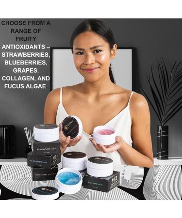 Under Eye Patches (60 PCS) | Anti-Aging Collagen Eye Masks for Dark Circles Puffiness & Wrinkles - Hydrating Hyaluronic Acid Gels - Buy Online on GoSupps.com