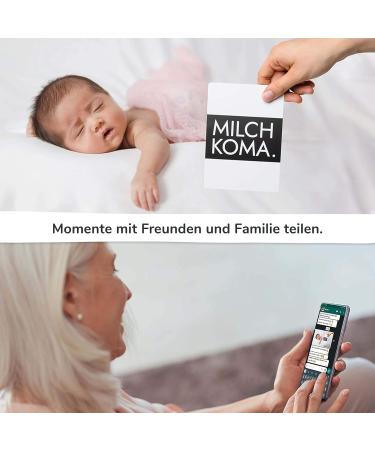 Pihu Honest Milestone Cards - Premium Quality 30 True Milestones for Pregnancy & Newborn | Perfect Baby Gift Idea - Buy Online on GoSupps.com