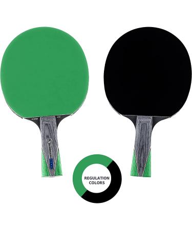JT Ping Pong Paddle Set Green - Professional Racket with Killer Spin + Free Case for Beginner and Advanced Players | Improve Your Skills with this Table Tennis Racket - Buy Online on GoSupps.com