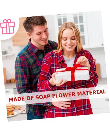 ABOOFAN 3 Boxes Rose Soap Scented Bath Soap Rose Bath Soap Rose Flower Preserved Rose Enchanted Rose Wedding Decorations for Ceremony Faux Roses Simulated Soap Flower Rose Petal Artificial - Buy Online on GoSupps.com