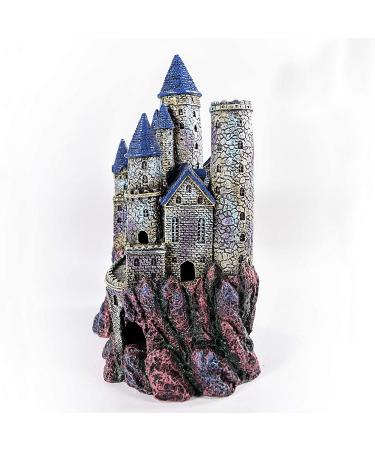 Penn-Plax Age-of-Magic Wizards Castle Aquarium Decoration | Large 10 | Safe for Freshwater & Saltwater Fish Tanks - Buy Online on GoSupps.com