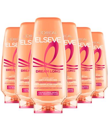 L'Oreal Paris L'Or al Paris Elseve Dream Long Conditioner - For long damaged hair - Restorative conditioner - 6 x 250 ml