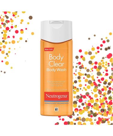 Neutrogena Body Clear Body Wash 8.5 Fl Oz - Acne-Fighting Formula - Buy Online on GoSupps.com