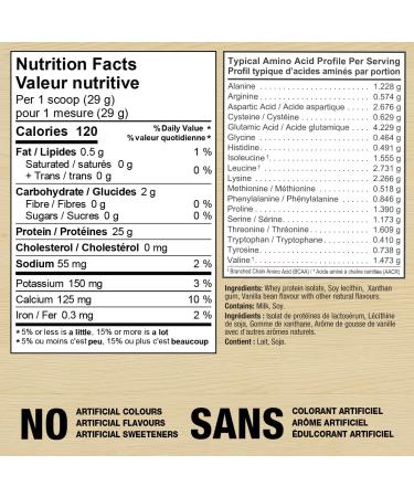 Kaizen Naturals Whey Isolate Vanilla Bean 840g Pouch - Buy Online on GoSupps.com