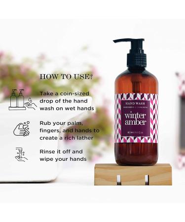 Buy Winter Amber Mandarin & Cinnamon Hand Wash | 100% Vegan Paraben Free | 300ml - International Shipping - Buy Online on GoSupps.com