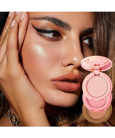  Wenmin Face Lightening Powder - 3 in 1 Blushes for Shimmer Eyeshadows Long Lasting Shimmer Contouring Sweatproof Long Lasting Shiny Look for Women Wenmin - Buy Online on GoSupps.com