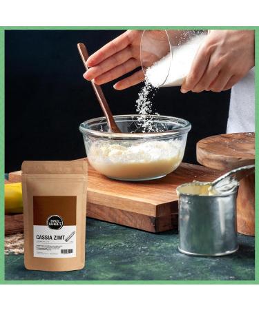 Spicy Welt Cannelle Cassia Moulue (500g) Poudre de Cannelle Intense | Pour Pain d' pices Tartes Tajines & Desserts | Ar me Puissant & Bois | 100% Naturel Sans Additifs - Buy Online on GoSupps.com