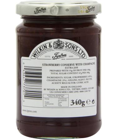 Marmelade de fraises & Champagne 340 g. (Pack of 6) - Buy Online on GoSupps.com