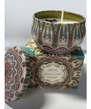 Scented Soy Candles for Men Valentine's Day Gifts Aromatherapy Candle 4.4oz