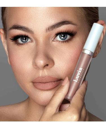  Luvia Cosmetics Luvia Cosmetics Matte Liquid Lipstick - Long-Lasting Matte Finish Lip Care Vegan Formula Daily Coffee Color - Buy Online on GoSupps.com