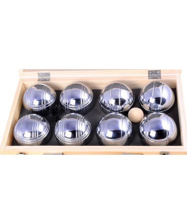 Engelhart Luxury Petanque Balls Set - 8 Boules in Wooden Box | Premium Jeu de Boules for International Shipping - Buy Online on GoSupps.com