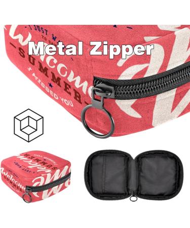 Portable Women's Binding-Up Bags | Menstrual Cup Pocket & Teen Tampon Organizer for Summer | Perfect for First Period - Buy Online on GoSupps.com