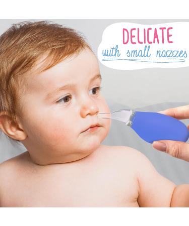 Baby Nasal Aspirator - 3Pcs Set for Newborns and Toddlers - Infant Congestion Relief and Nose Wash - Buy Online on GoSupps.com