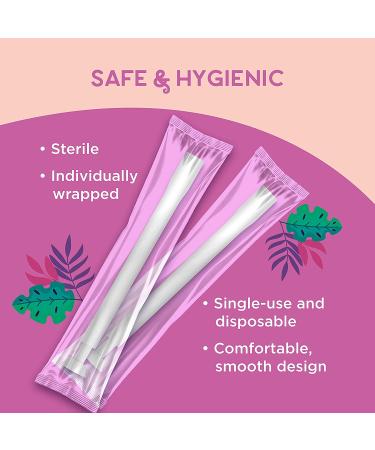 Disposable Vaginal Suppositories Applicators (15 Pack) - Fits Standard Capsules & Tablets - Comfortable Soft Tip - Individually Wrapped - 15 Count - Buy Online on GoSupps.com