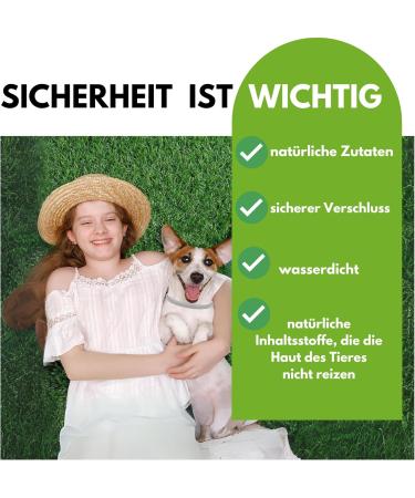 Pero Pets Tick Collar for Dogs & Cats | Waterproof Flea & Tick Protection | 8-Month Effectiveness against Fleas Ticks & Mosquitoes - Buy Online on GoSupps.com
