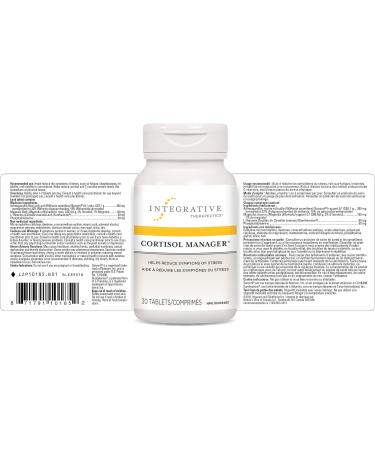 Cortisol Manager - Integrative Therapeutics Stress and Sleep Support Supplement Bundle | Ashwagandha Magnolia and L-Theanine - Buy Online on GoSupps.com