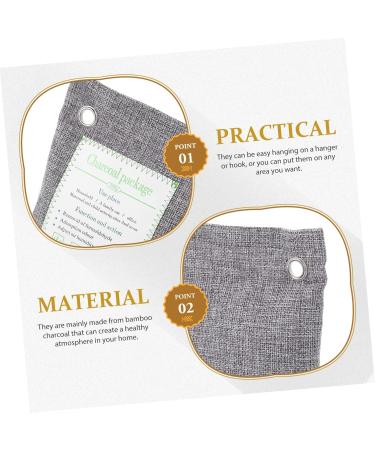 Buy Stahad 9-Piece Bamboo Cleaning Kit - Moisture and Odor Eliminator for Shoes Office Fridge and Toilets - Eco-Friendly Pet Freshener | International Shipping - Buy Online on GoSupps.com