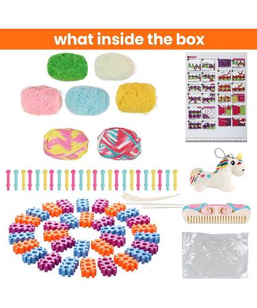 GILI Weaving Loom Kit - Adjustable Knitting Set for Kids 7-11 Years - Arts and Crafts Toy for Girls - Creative Gift Idea - Buy Online on GoSupps.com