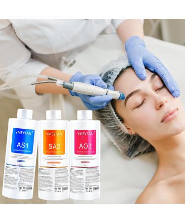 AO3 Aqua Peeling Solution pour Hydra Machine Faciale Hydrog ne et Oxyg ne Professionnelle S rums Hydratants pour le Nettoyage du visage (400 ml/Bouteille) - Buy Online on GoSupps.com