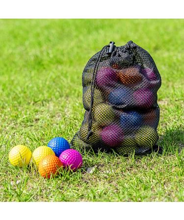 Jaya Foam Golf Practice Balls - Realistic Feel, Limited Flight - Soft Indoor/Outdoor Training - Yellow (12 Pack) - Buy Online on GoSupps.com