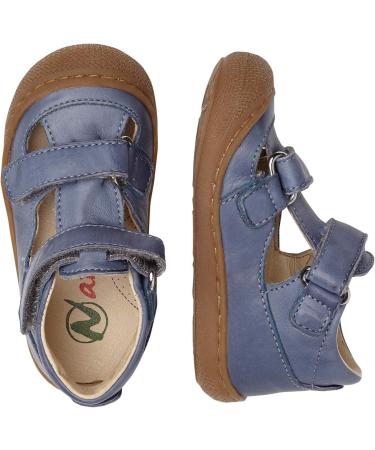 Naturino Puffy-Leather Shoes 2 UK Blue Celeste 0c08 - Premium Children's Footwear - Buy Online on GoSupps.com