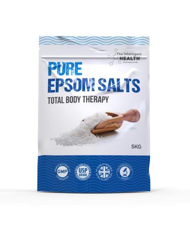 Pure Epsom Salts | Magnesium Sulphate Bath Salt (5 kg (Pack of 1))