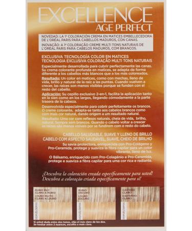 L'Or al Excellence Age Perfect Coloration Dor 100 ml - Buy Online on GoSupps.com
