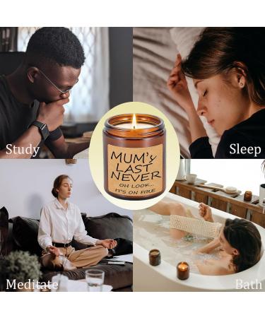 Handmade Lavender Soy Wax Candle - 200g, 50 Hours Burn Time - Aromatherapy Gift for Women (Mum) - Buy Online on GoSupps.com