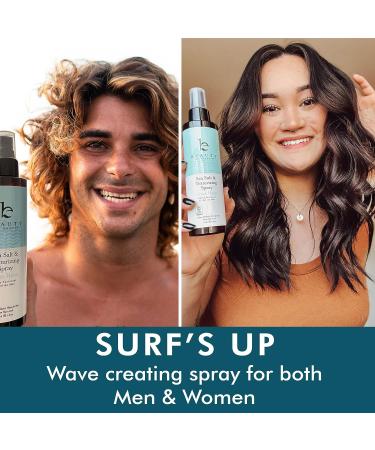 Sea Salt Spray for Hair - Texturizing & Volumizing Spray for Men & Women - Beach Waves Hair Texture Spray with Tropical Coconut - 6 Fl Oz - Buy Online on GoSupps.com