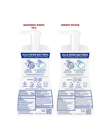 Dial Foaming Hand Wash Variety Pack 5 Pack Hand Soap in Pump Bottles Gentle Moisturizing Aloe Vera Formula White Tea/Spring Water 10 fl oz. Each - Buy Online on GoSupps.com