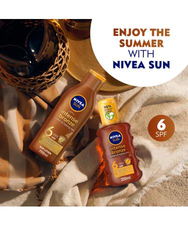 Buy DEEP TANNING Carotene Sun Lotion SPF6 - 200ml | International Shipping Available - Buy Online on GoSupps.com