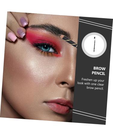 TOVINANNA 16 Pcs Two-in-one Eyebrow Pencil Lady Tools Waterproof Pen Filler Wooden Eyebrow Brush 2 in 1 Woman - Buy Online on GoSupps.com