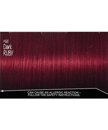 Schwarzkopf Got2b Metallics M68 Dark Ruby Permanent Hair Color - Vibrant Shade - Buy Online on GoSupps.com