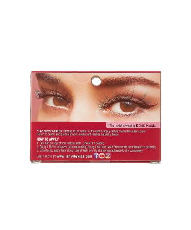 i-Envy 3D Glam Collection Multi-angle & Volume Eyelashes (2 PACK KPEI20) - 1 Pair - Buy Online on GoSupps.com