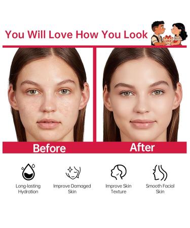 Glown 6-Piece Hydrating Skincare Set with Vitamin C & Niacinamide Complete Face & Body Care Kit with Cleanser Toner Serum Moisturizer Eye Cream & Body Lotion | Valentine s Day Skincare Gift for Women 1 Set - Buy Online on GoSupps.com