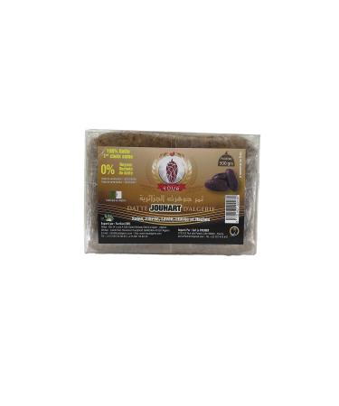 JOUHART Date Paste 100% Pure - Natural JOUHART Chopped Date from the Desert ALGERIA-GHARDAIA - Box of 500 Gr