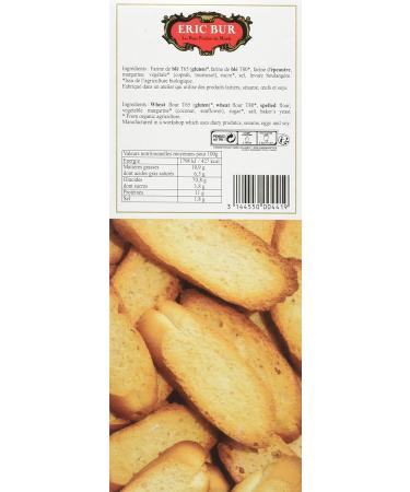 ERIC BUR Grilled Slices of Organic Baguette 150g - Pack of 5 - Buy Online on GoSupps.com