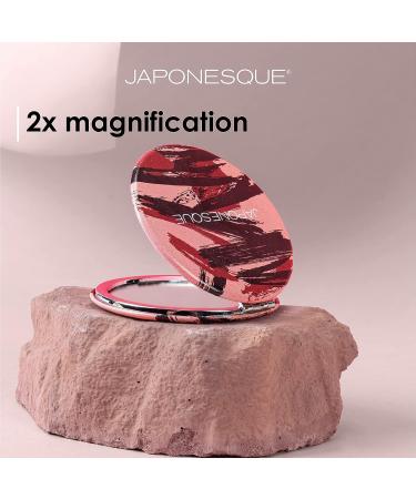 JAPONESQUE Limited Edition Double Sided Beauty Mirror - 2x Magnification for On-the-Go Touchups - Buy Online on GoSupps.com