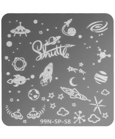 99Nails Stamping Plate Square - Shuttle