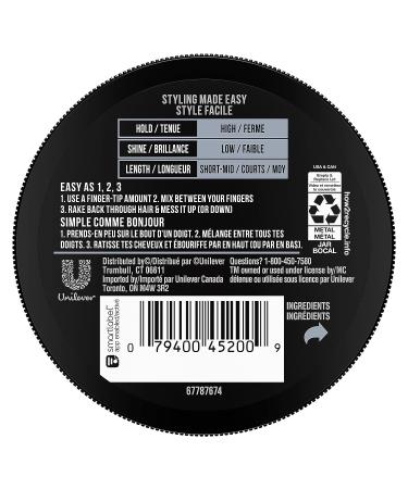 AXE Styling Messy Look Textured Matte Pomade 2.64 oz - Buy Online on GoSupps.com