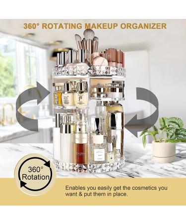 ZQQZAN 360 Rotating Makeup Organizer for Vanity with 6 Adjustable Layers - Buy Online on GoSupps.com