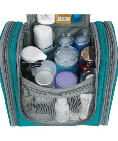 Travel Hanging Toiletry Wash Bag Makeup Cosmetic Organizer - Teal (Medium) | Women, Girls, Kids - Buy Online on GoSupps.com