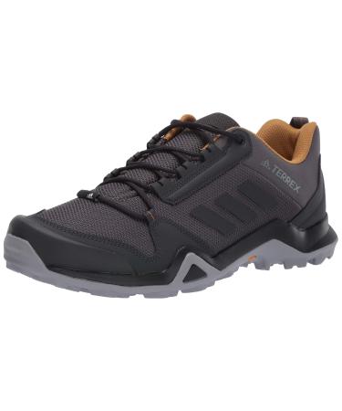 adidas Men's Terrex Ax3 Trail Running Shoe 10.5 Grey/Black/Mesa