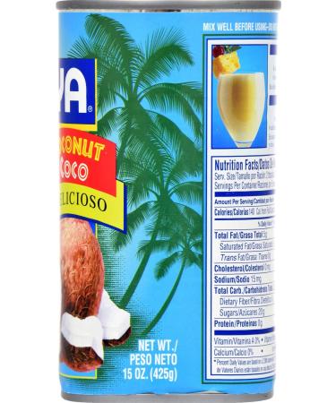 Goya Foods Cream of Coconut 15 oz - Authentic Hispanic Ingredient - Buy Online on GoSupps.com