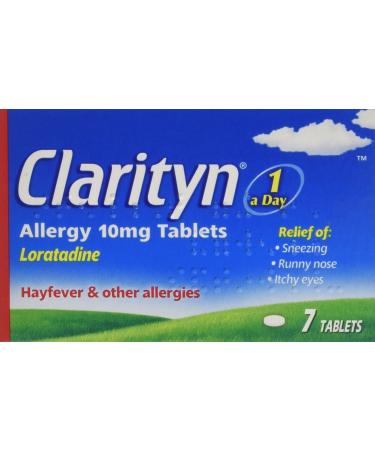 Clarityn Allergy 10mg Tablets 7 Tablets