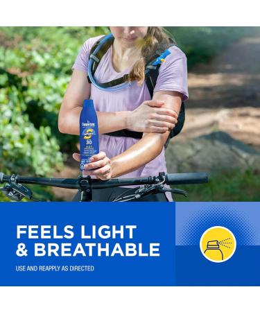 Coppertone Sport Sunscreen Spray SPF 30 (222 mL) Lightweight Body and Face Sunscreen Water Resistant Sun Protection Packaging may vary - Buy Online on GoSupps.com