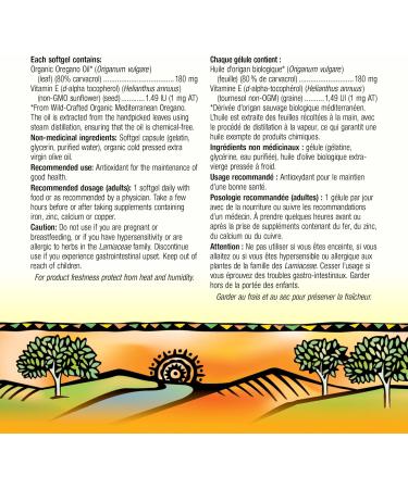 Holista Oregano Oil with Vitamin E Extra Strength 60 Softgels Immune and Antioxidant Health - Buy Online on GoSupps.com