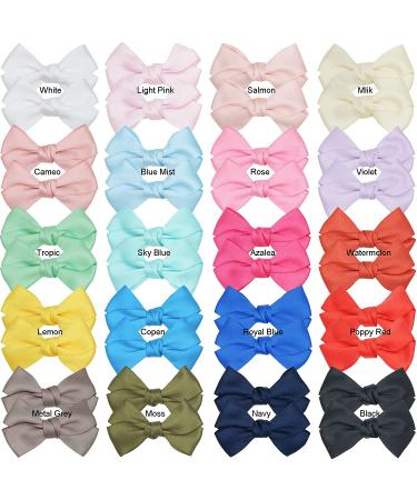 Midodo 40-Piece Hair Clips Set for Girls - Cute Baby Hair Accessories - Perfect for Kids - Buy Online on GoSupps.com
